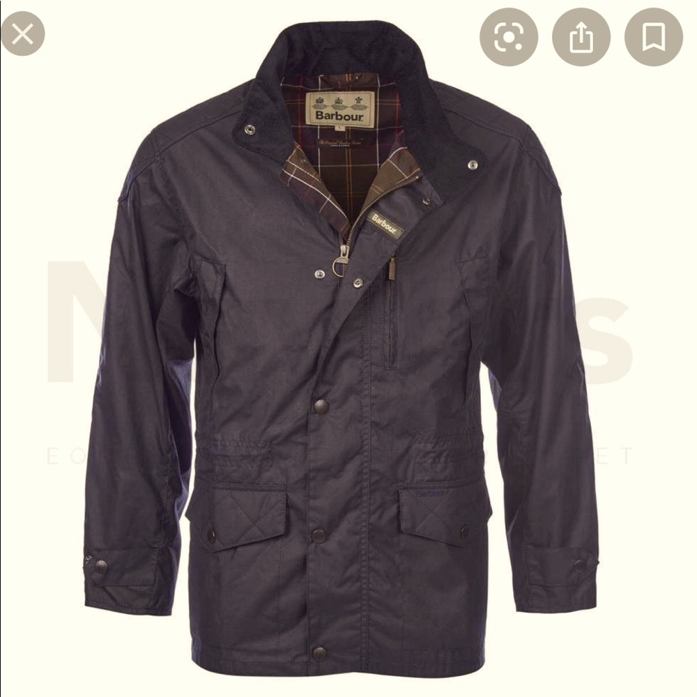 Barbour Trapper Waxed Jacket Men’s Medium